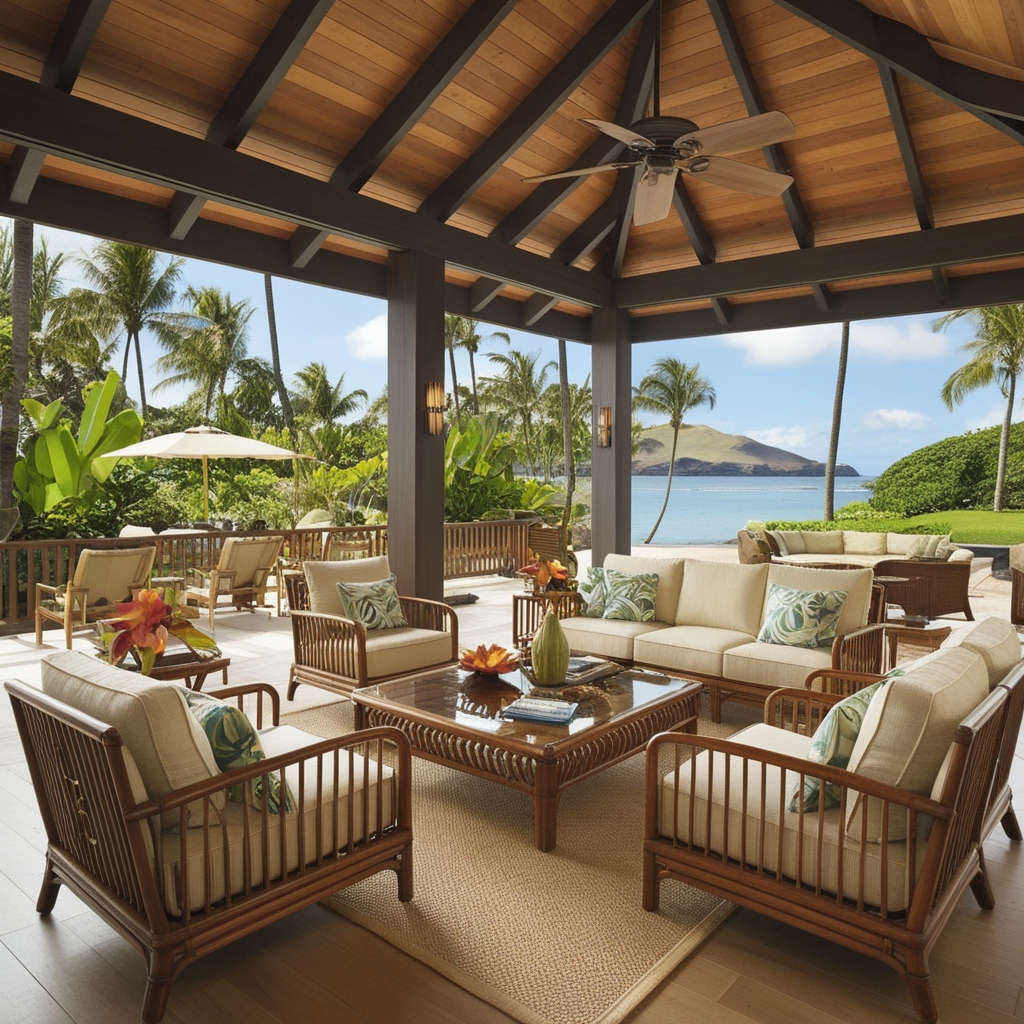 
Hawaiian Interior Design Ideas: Expert Tips for a Functional and Stylish Workspace | Paintit.ai
 - 9