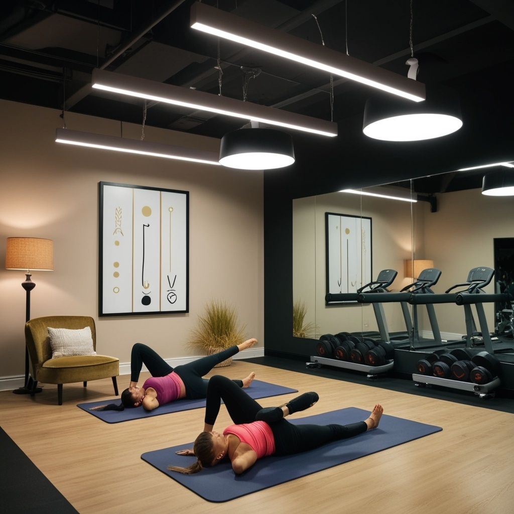 Best Home Gym Interior Design Ideas - Transform Your Space Today | Paintit.ai - 22