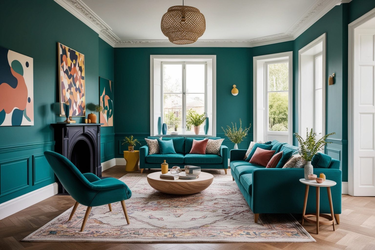 Top Home Interior Colour Design Ideas - Discover the Best for Your Space | Paintit.ai - 1