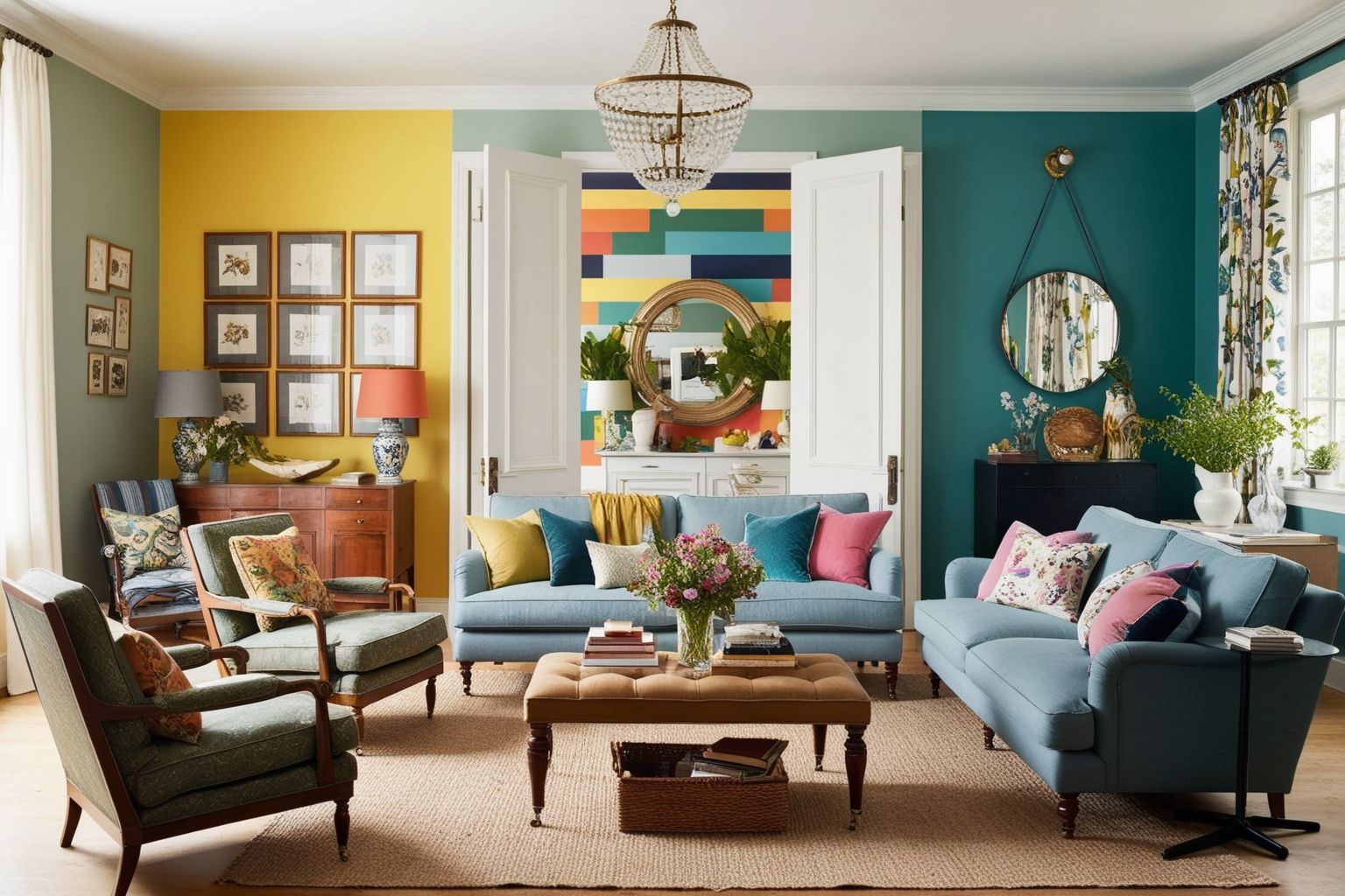 Best Home Interior Design Ideas For Living Room - Transform Your Space Today | Paintit.ai - 1