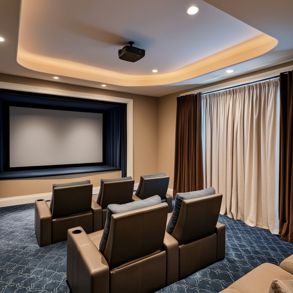 Best Home Theater Interior Design Ideas - Upgrade Your Space Today | Paintit.ai - 20