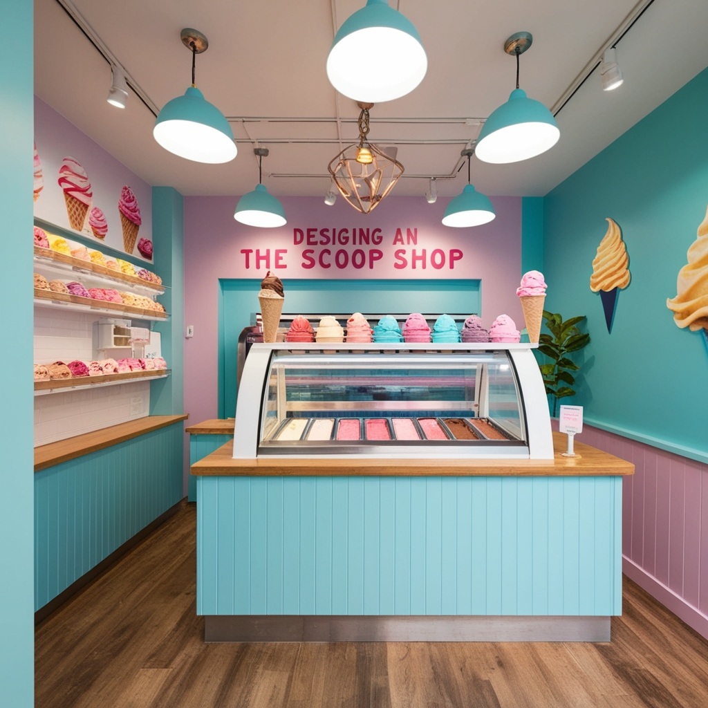 Top Ice Cream Shop Interior Design Ideas - Boost Your Sales | Paintit.ai - 2