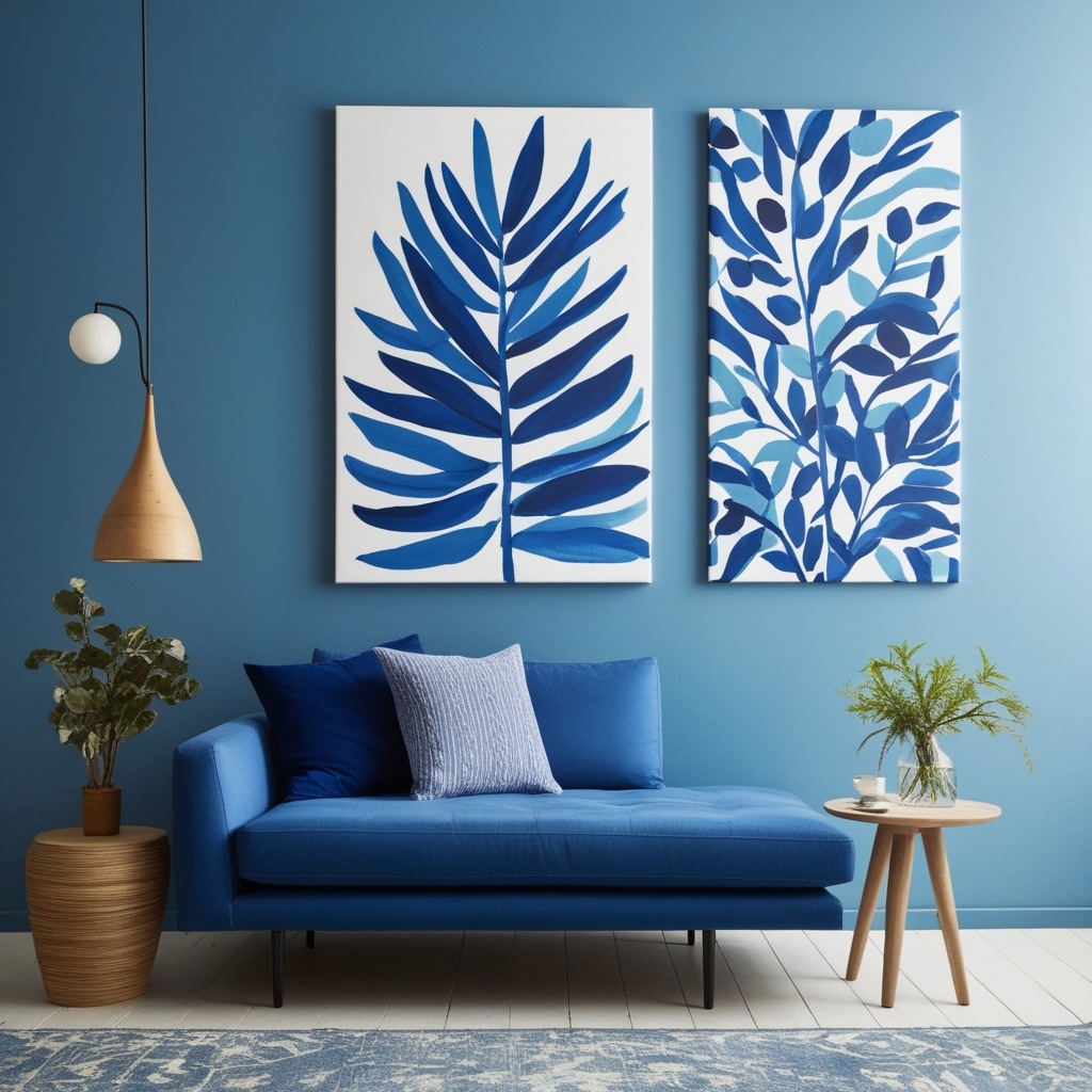 Top Interior Design Blue Bedroom Ideas - Transform Your Space | Paintit.ai - 15