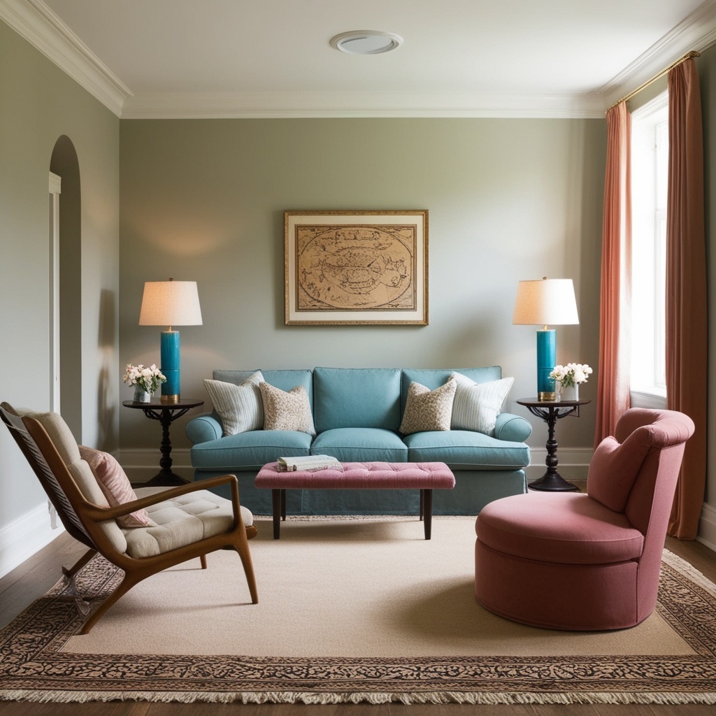 Top Interior Design Emerald Green Sofa Living Room Ideas - Try Now | Paintit.ai - 17