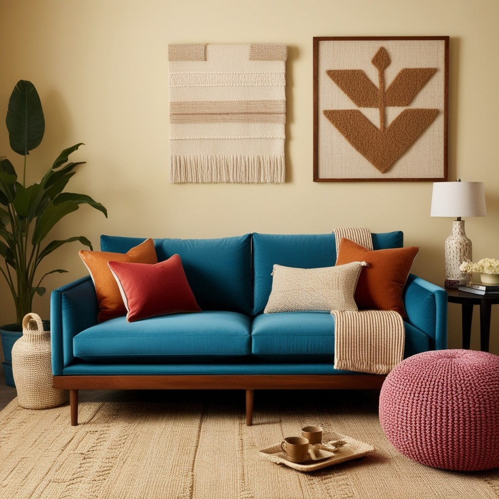 Top Interior Design Emerald Green Sofa Living Room Ideas - Try Now | Paintit.ai - 4