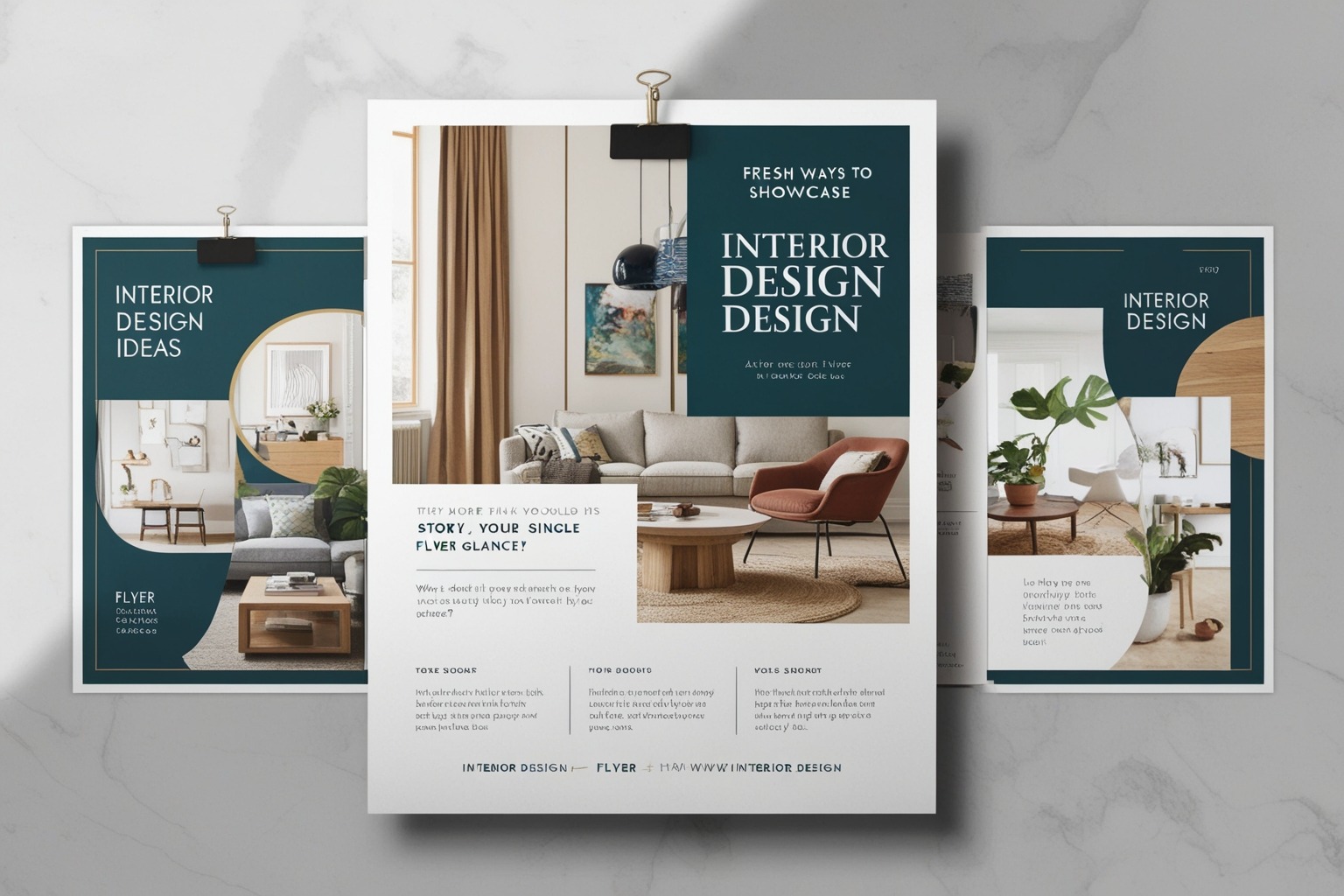 Best Interior Design Flyer Ideas - Boost Your Creativity | Paintit.ai - 1