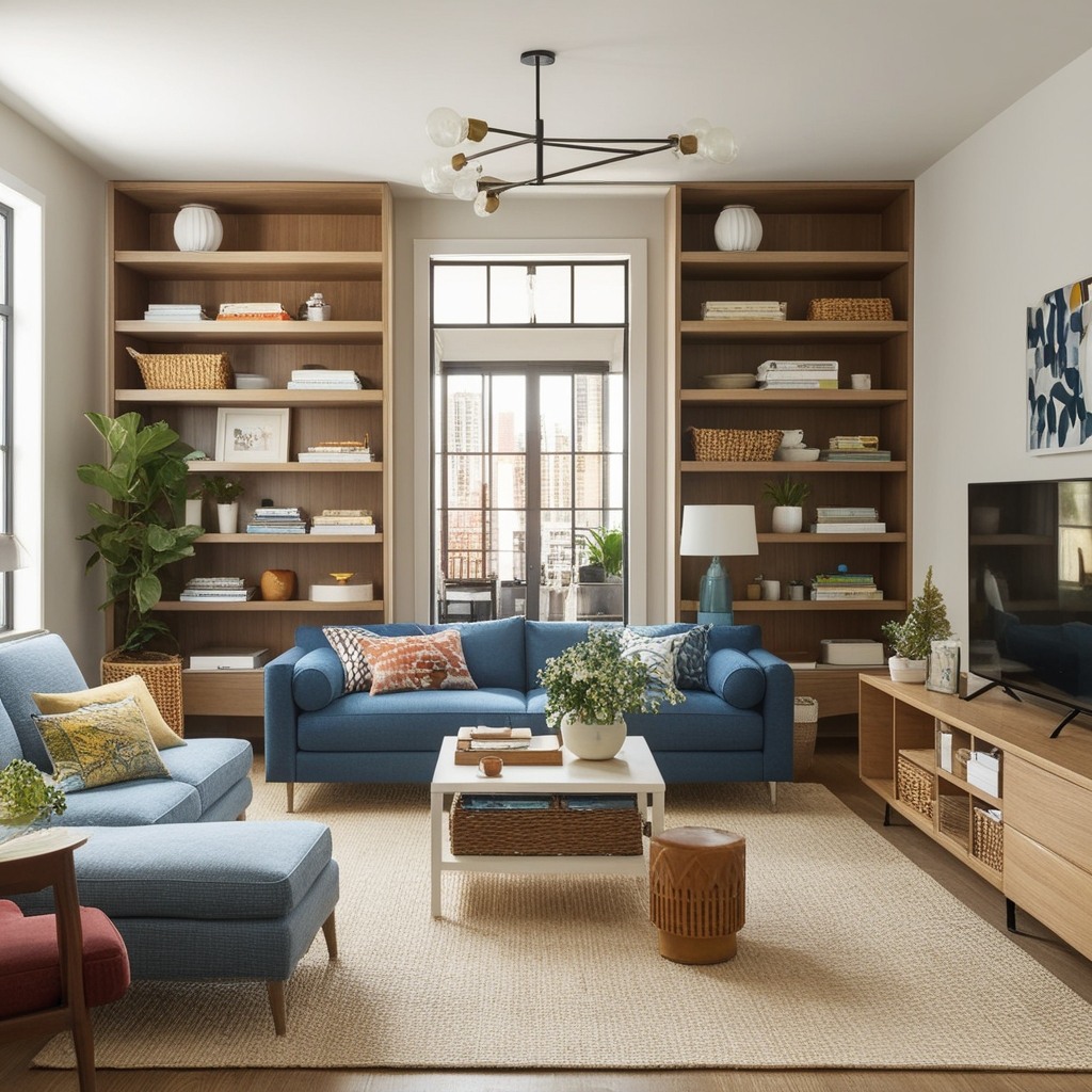 Best Wooden Living Room Partition Ideas - Transform Your Space with Unique Interior Design | Paintit.ai - 18