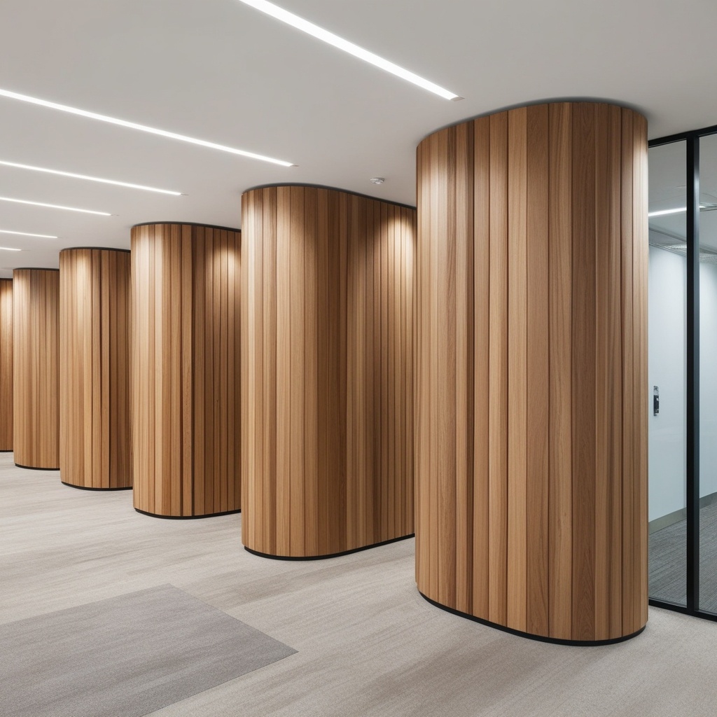 Best Wooden Living Room Partition Ideas - Transform Your Space with Unique Interior Design | Paintit.ai - 19