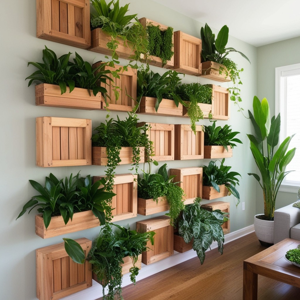 Best Wooden Living Room Partition Ideas - Transform Your Space with Unique Interior Design | Paintit.ai - 26