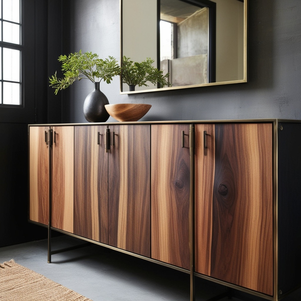 Best Wooden Living Room Partition Ideas - Transform Your Space with Unique Interior Design | Paintit.ai - 28