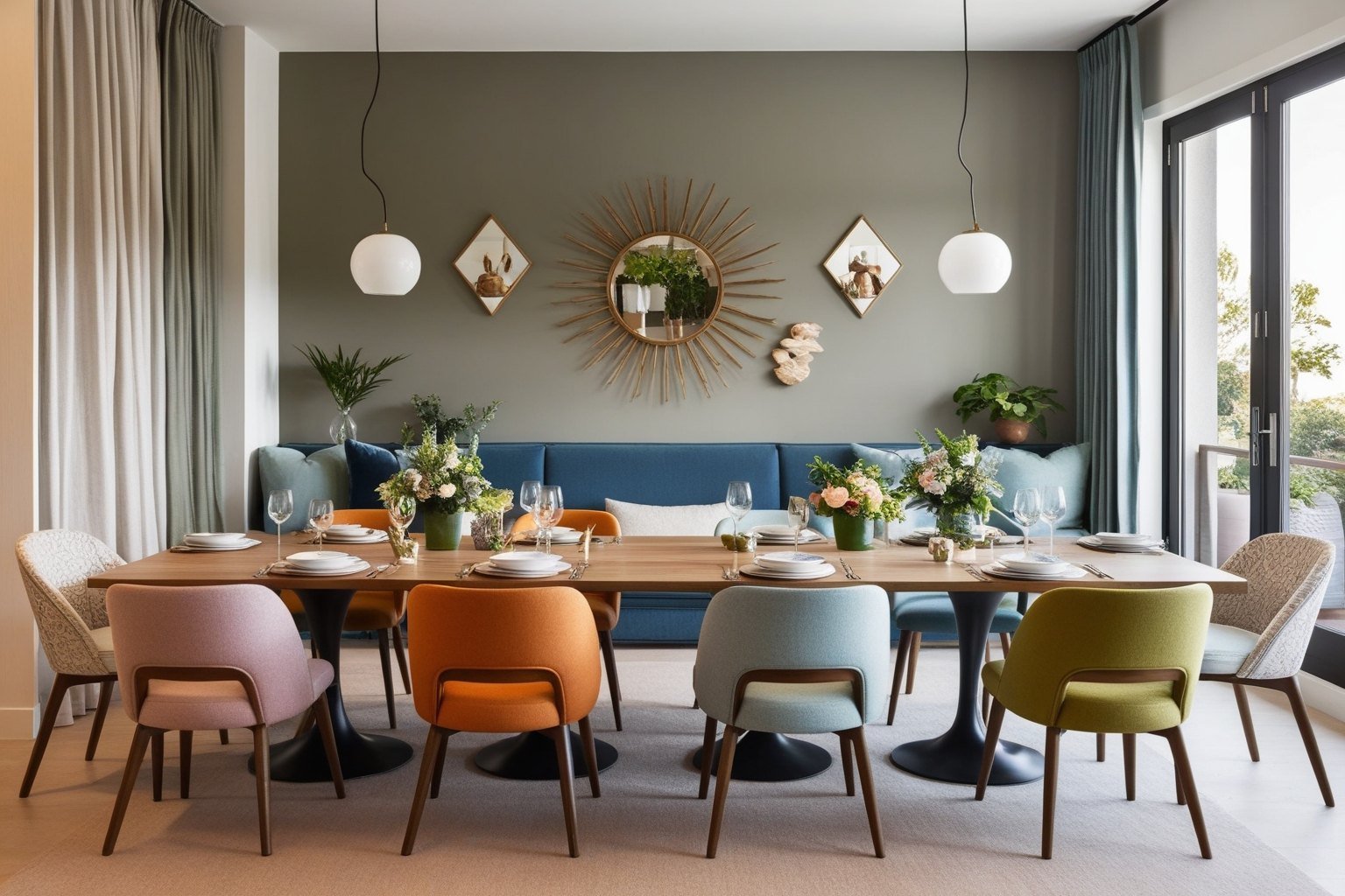 Best Interior Design Ideas For Lounge Dining Room - Get Inspired | Paintit.ai - 1