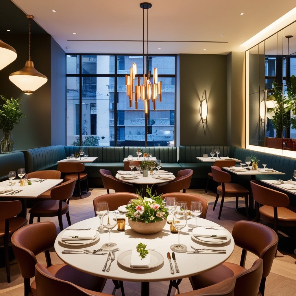 Best Interior Design Ideas for Restaurant - Elevate Your Space with Creativity | Paintit.ai - 2