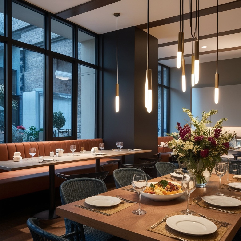 Best Interior Design Ideas for Restaurant - Elevate Your Space with Creativity | Paintit.ai - 4