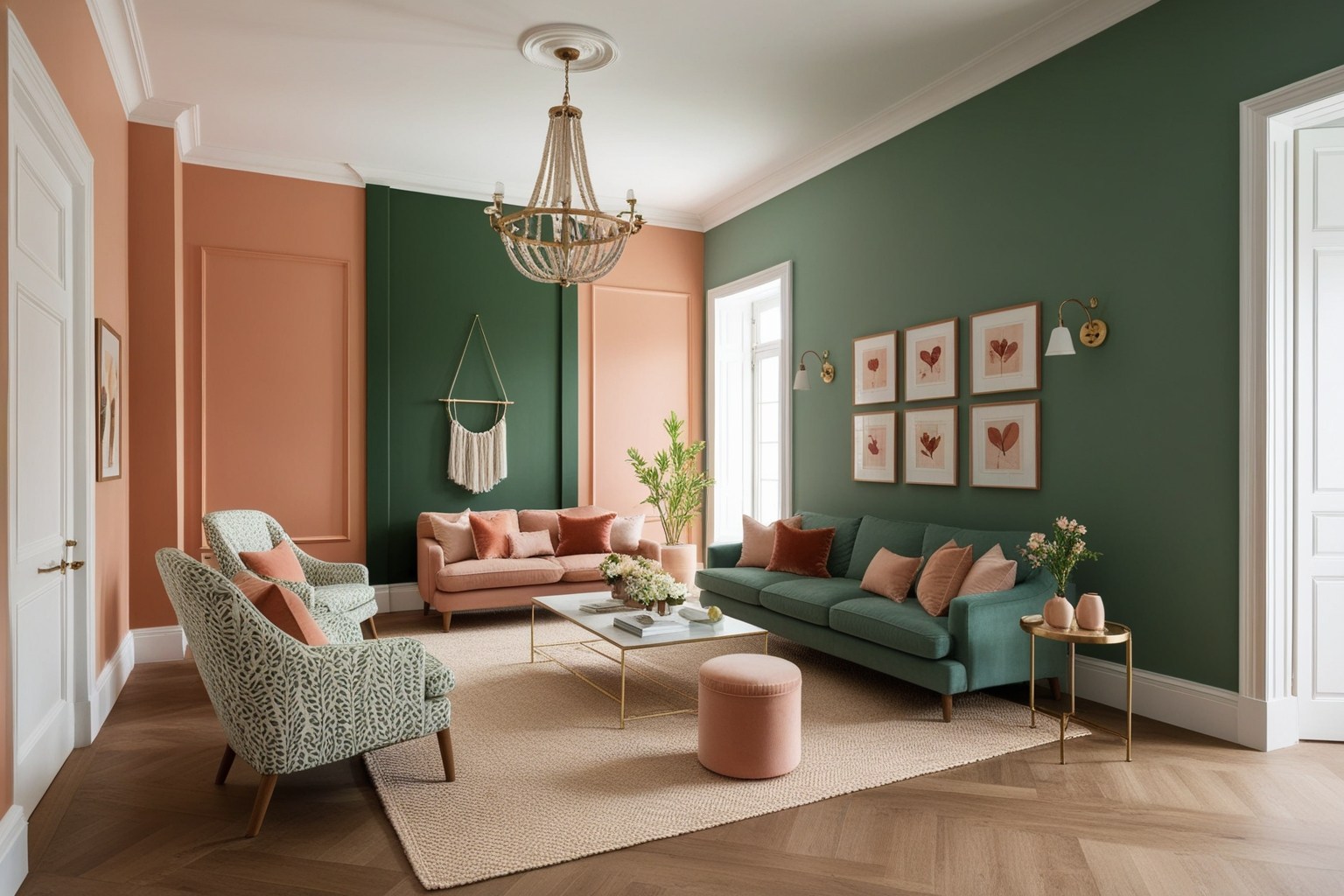 Best Interior Design Ideas - Hall Wall Colour Combination For Living Room - Get Inspired | Paintit.ai - 1