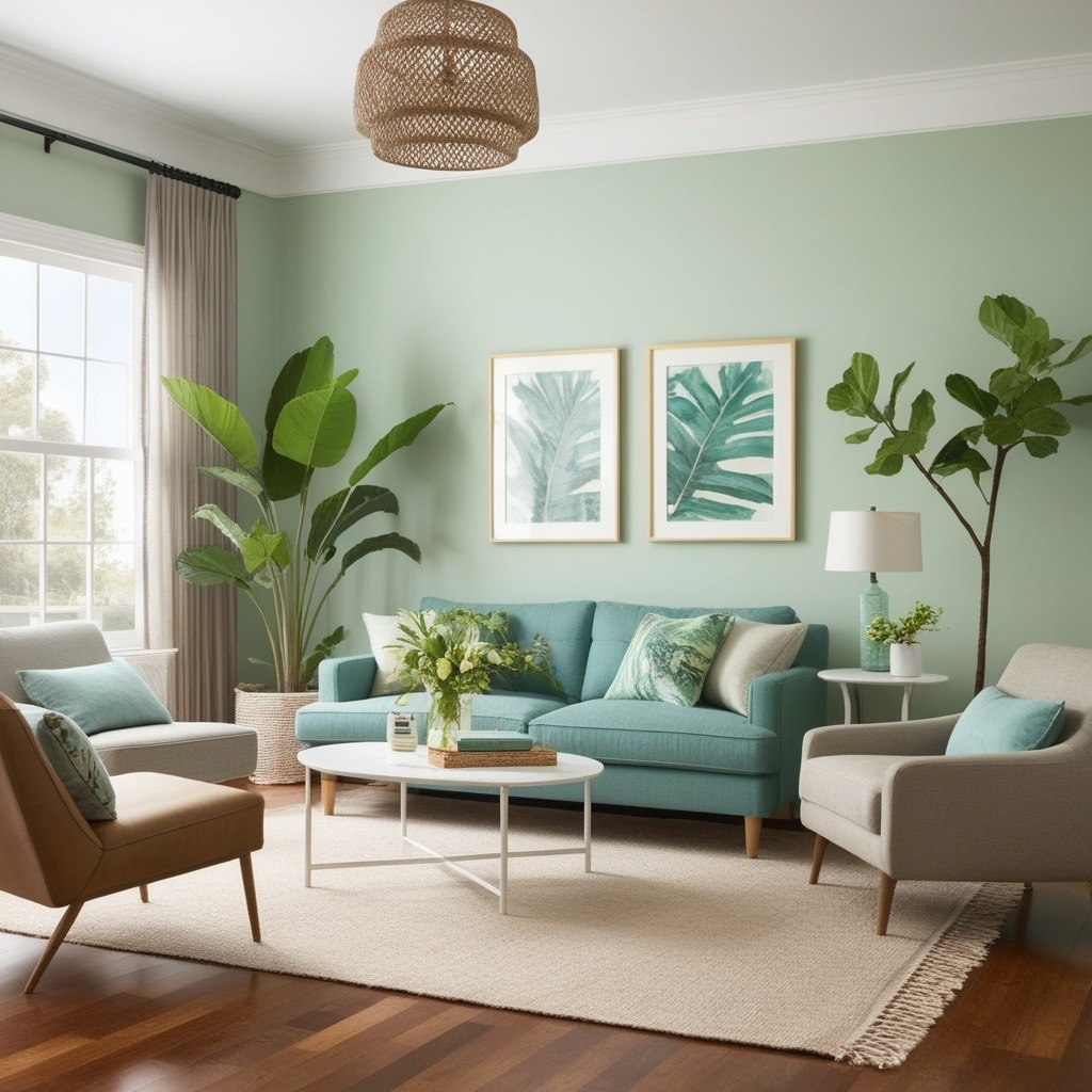 Best Interior Design Ideas - Hall Wall Colour Combination For Living Room - Get Inspired | Paintit.ai - 12