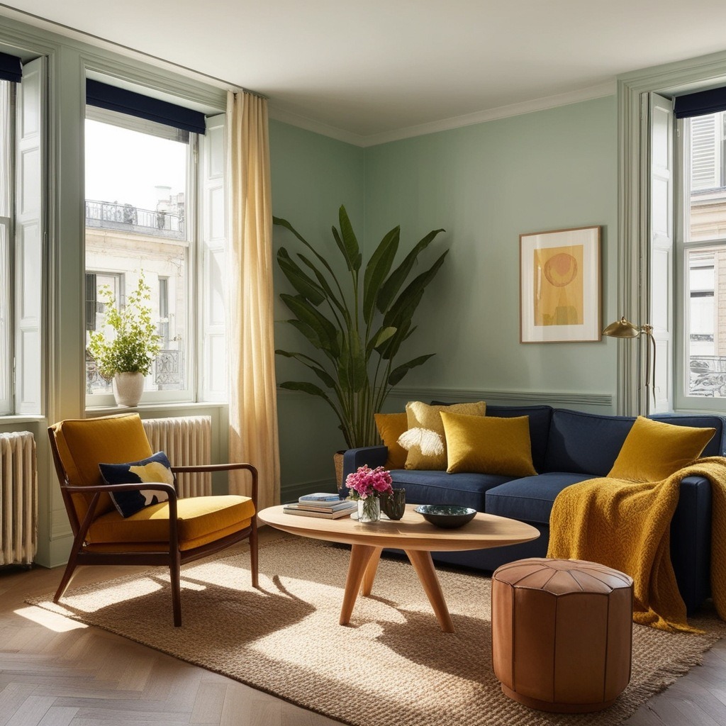 Best Interior Design Ideas - Hall Wall Colour Combination For Living Room - Get Inspired | Paintit.ai - 4