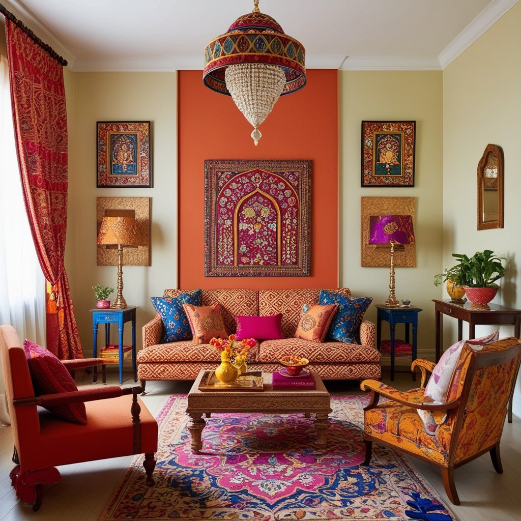 Best Interior Design Ideas Indian Style For Small Homes - Get Inspired Now | Paintit.ai - 2