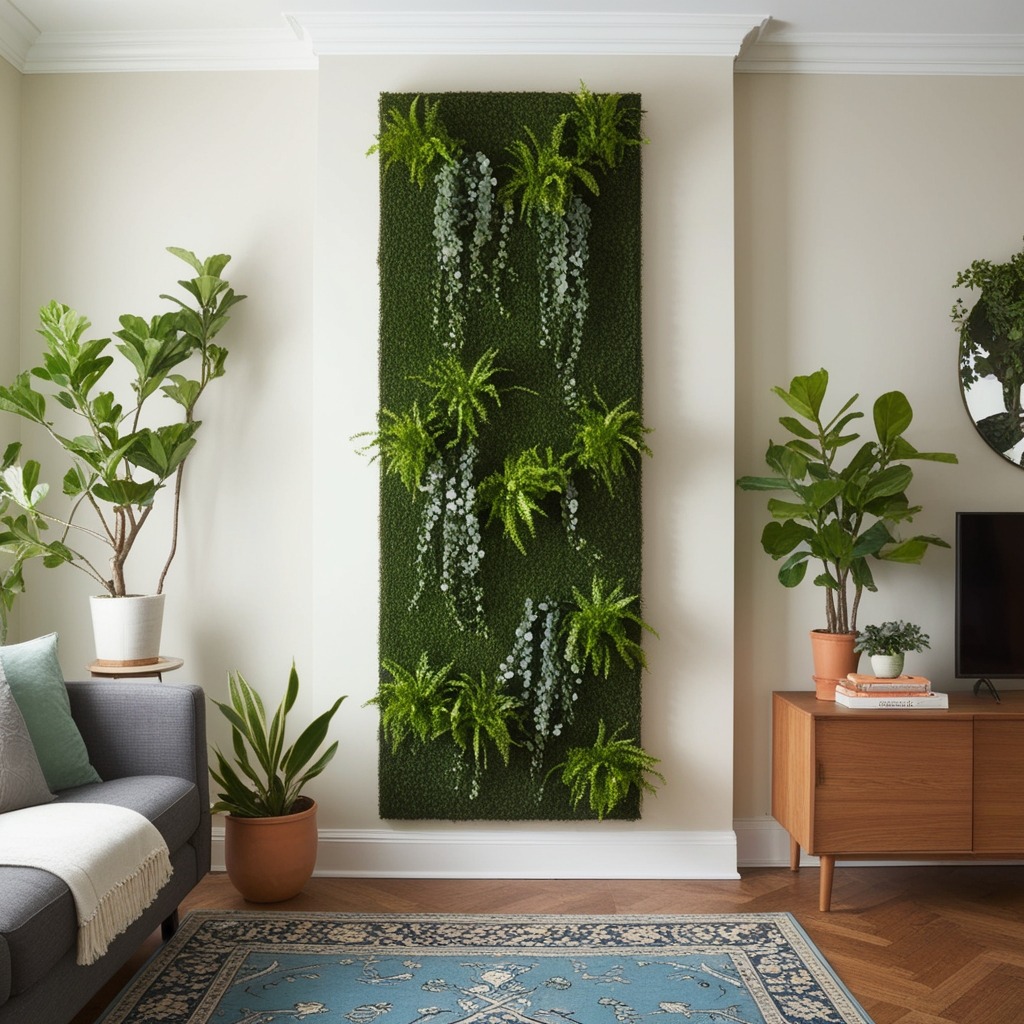 Best Interior Design Living Room Indoor Plants Decoration Ideas - Transform Your Space | Paintit.ai - 4