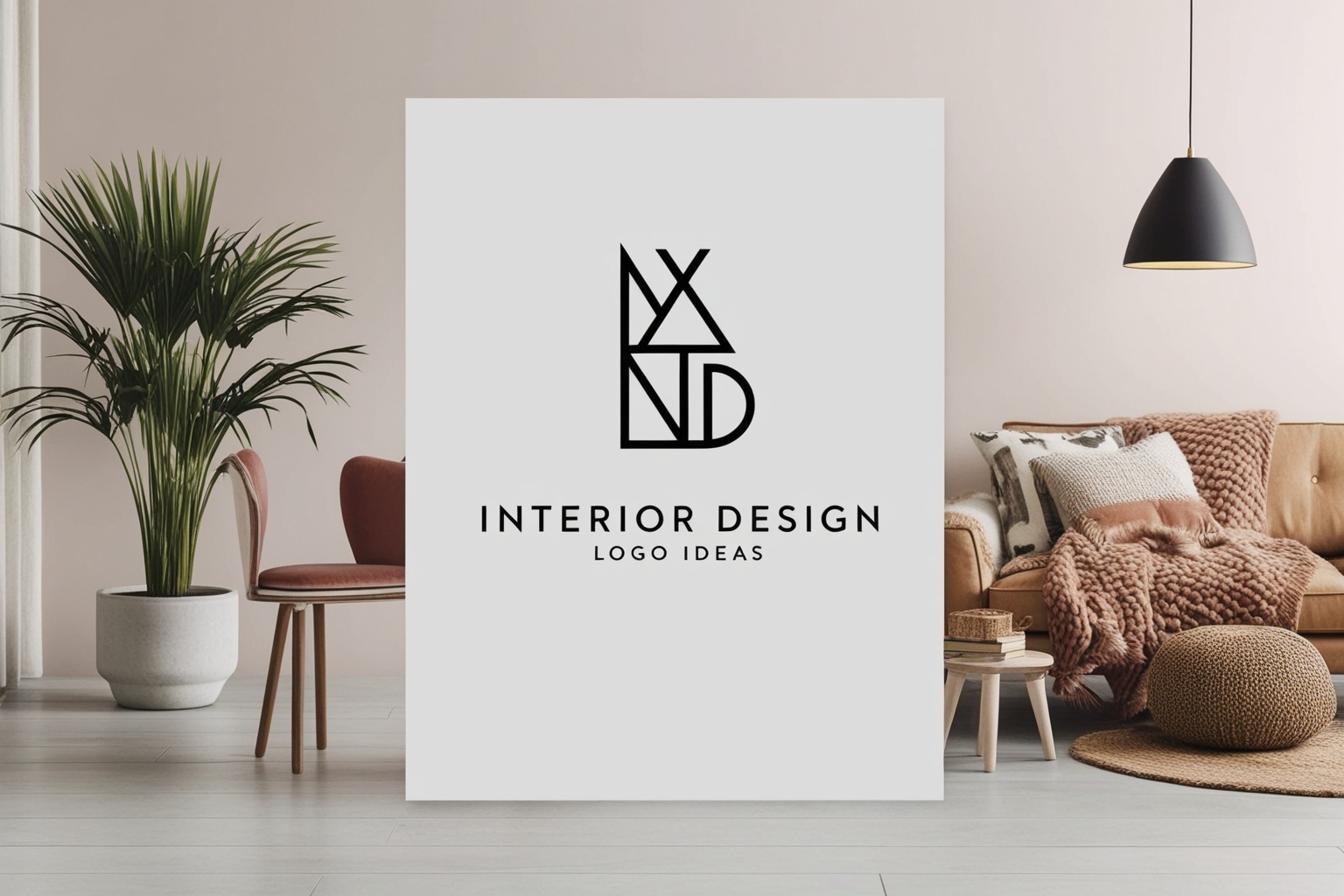 Top Interior Design Logo Name Ideas - Boost Your Brand | Paintit.ai - 1