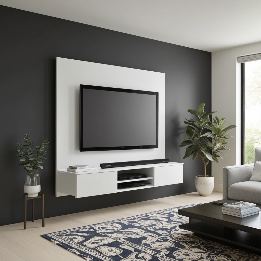 Best Interior Design Small Living Room Ideas With TV - Transform Your Space Today | Paintit.ai - 3