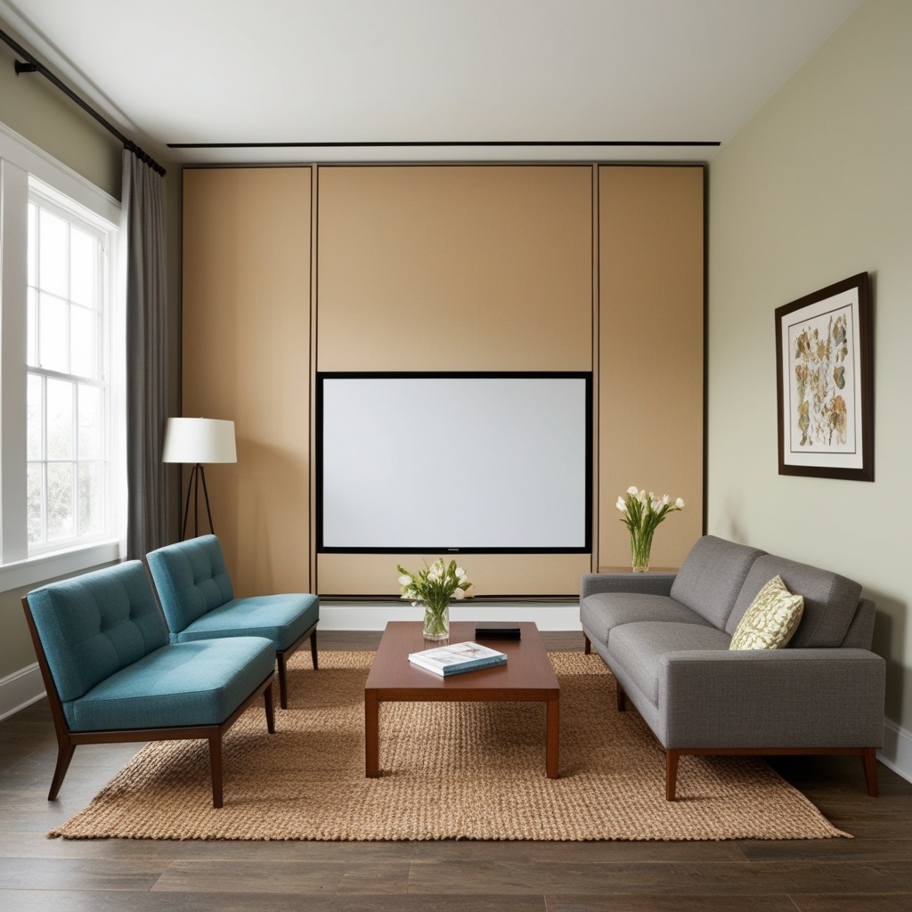 Best Interior Design Small Living Room Ideas With TV - Transform Your Space Today | Paintit.ai - 24