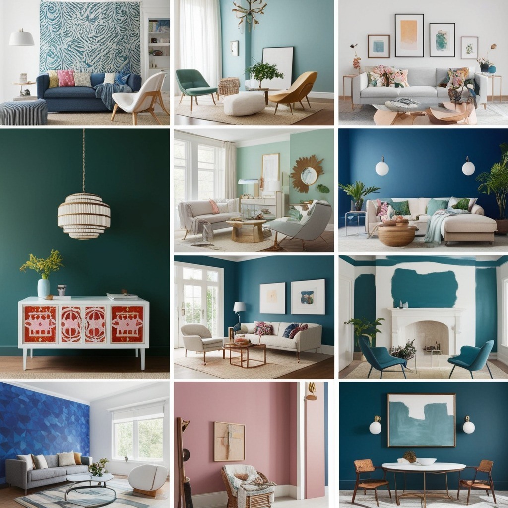 Best Interior Wall Paint Design & Colour Combination Ideas - Get Inspired | Paintit.ai - 2