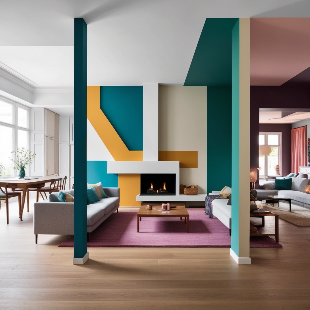 
Interior Wall Paint Design Ideas: Expert Tips for a Functional and Stylish Workspace | Paintit.ai
 - 4