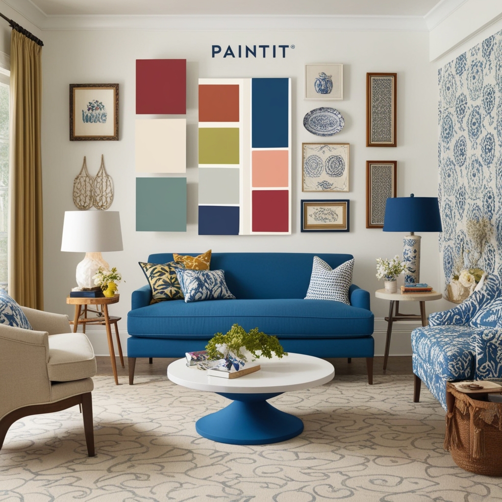 
Interior Wall Paint Design Ideas: Expert Tips for a Functional and Stylish Workspace | Paintit.ai
 - 9