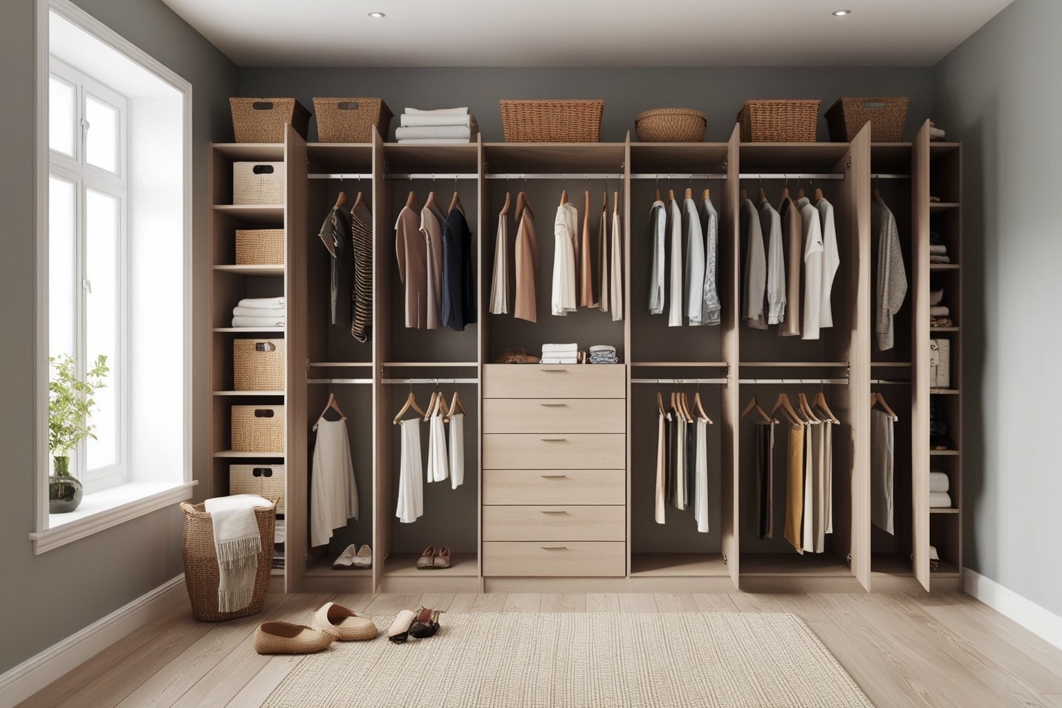 Top Interior Wardrobe Design Ideas - Discover Your Dream Closet | Paintit.ai - 1