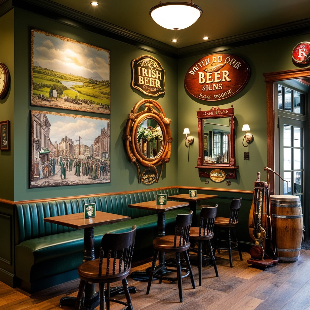 
Irish Pub Interior Design Ideas: Expert Tips for a Functional and Stylish Workspace | Paintit.ai
 - 8