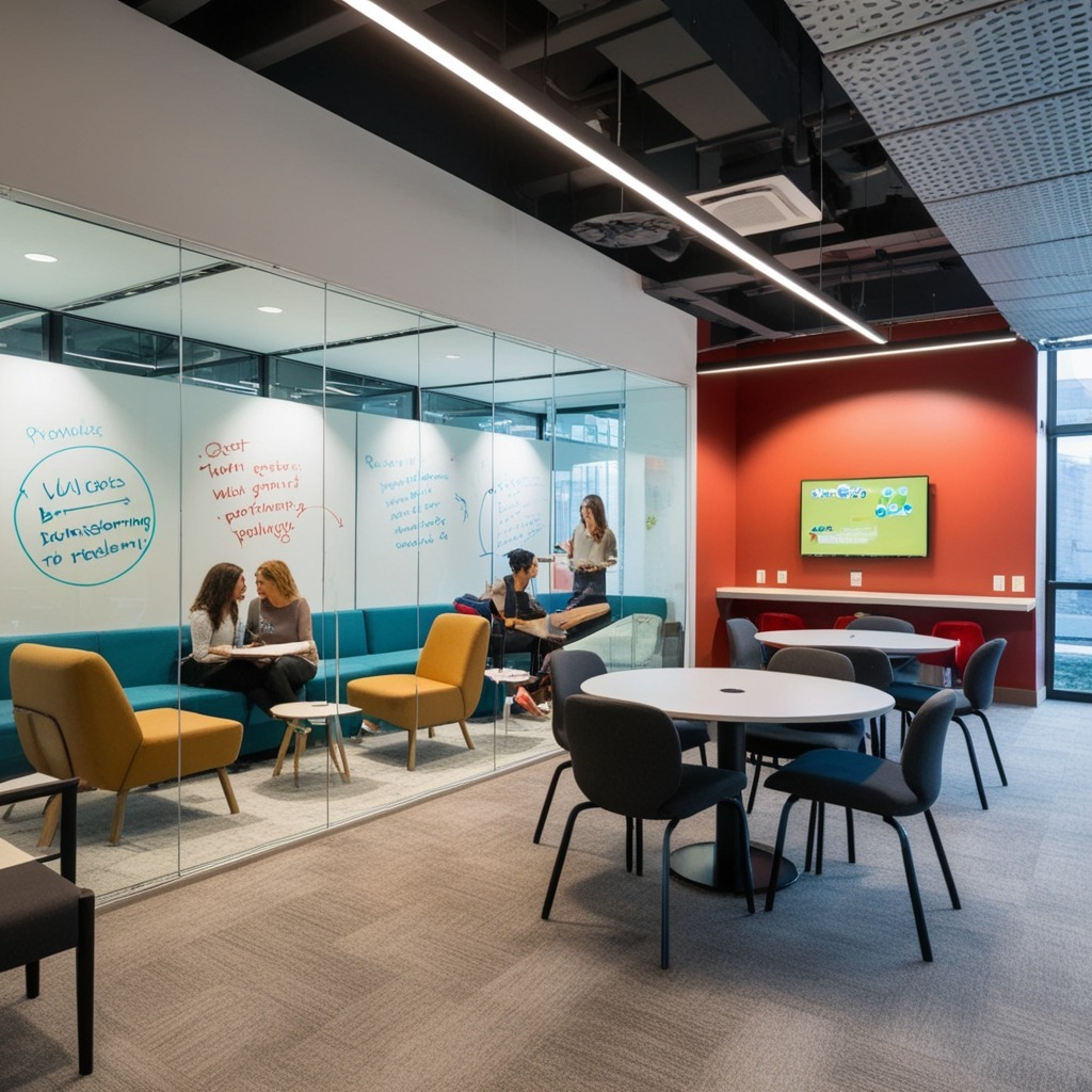 Best IT Office Interior Design Ideas - Transform Your Workspace | Paintit.ai - 11