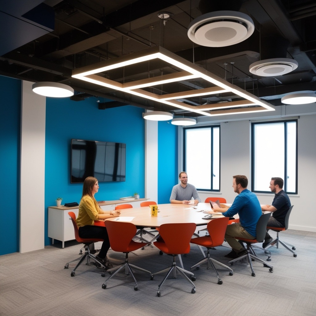 Best IT Office Interior Design Ideas - Transform Your Workspace | Paintit.ai - 12