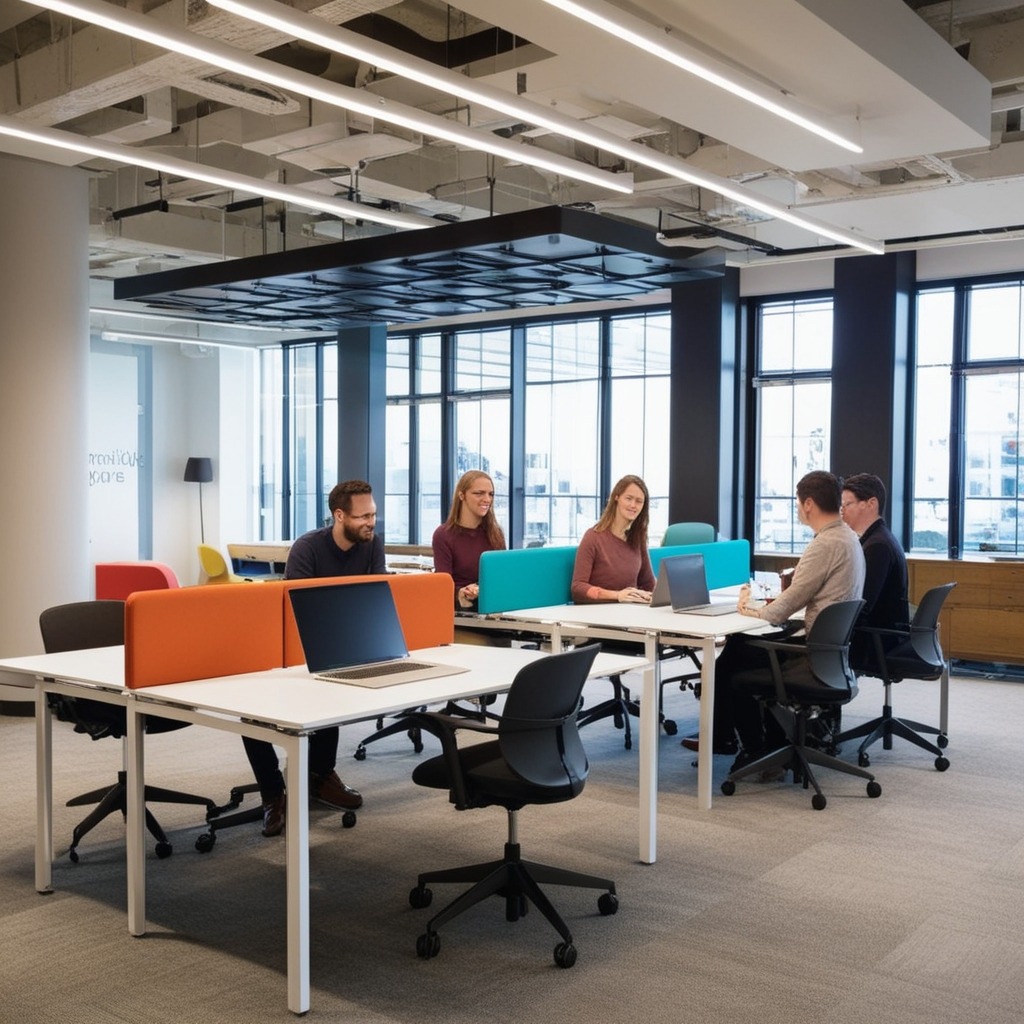 Best IT Office Interior Design Ideas - Transform Your Workspace | Paintit.ai - 3