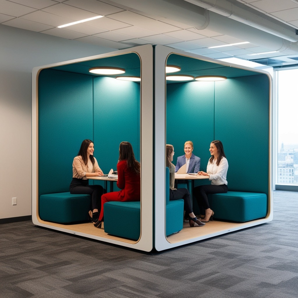 Best IT Office Interior Design Ideas - Transform Your Workspace | Paintit.ai - 8