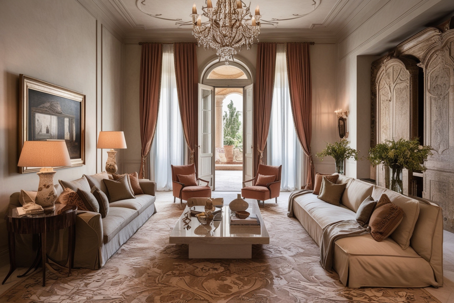 
Italian Interior Design Ideas: Expert Tips for a Functional and Stylish Workspace | Paintit.ai
 - 1