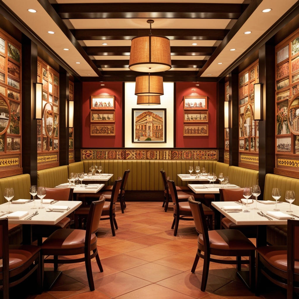 
Italian Restaurant Interior Design Ideas: Expert Tips for a Functional and Stylish Workspace | Paintit.ai
 - 2