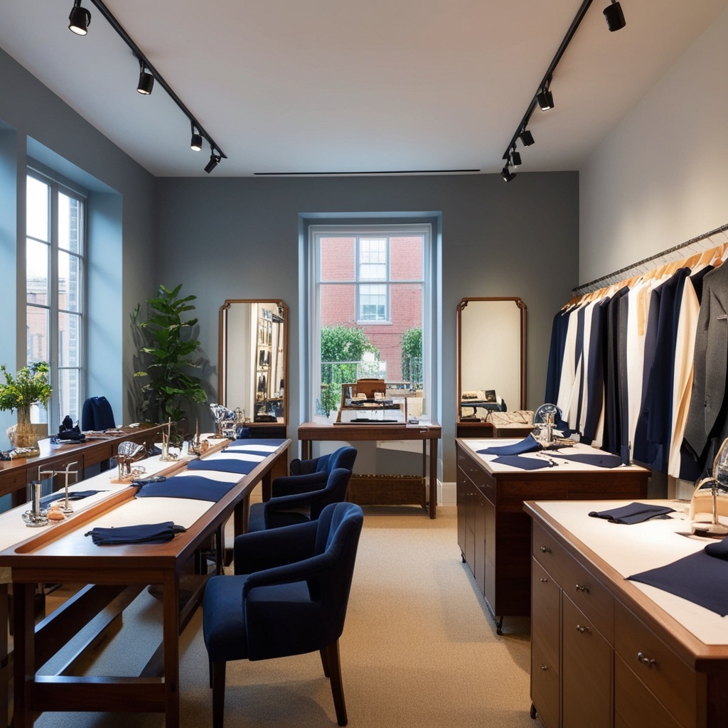 Top Ladies Tailor Shop Interior Design Ideas - Get Inspired Today | Paintit.ai - 2