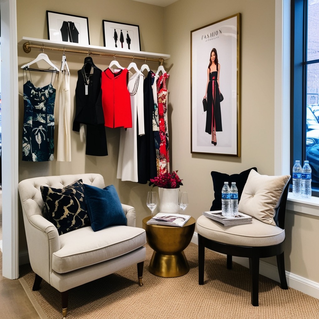 Top Ladies Tailor Shop Interior Design Ideas - Get Inspired Today | Paintit.ai - 17