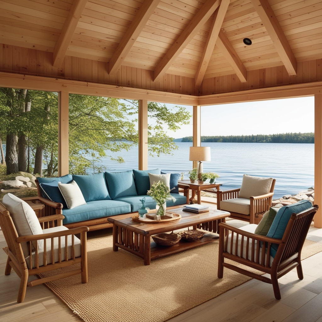 
Lake Cabin Interior Design Ideas: Expert Tips for a Functional and Stylish Workspace | Paintit.ai
 - 2