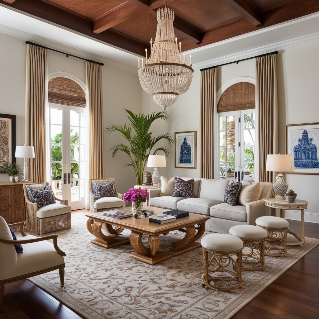 Living Room Florida Interior Design Ideas: Expert Tips for a Functional and Stylish Workspace | Paintit.ai
- 9