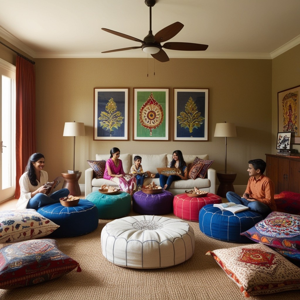 Best Living Room Interior Design Ideas India - Transform Your Space Today | Paintit.ai - 13