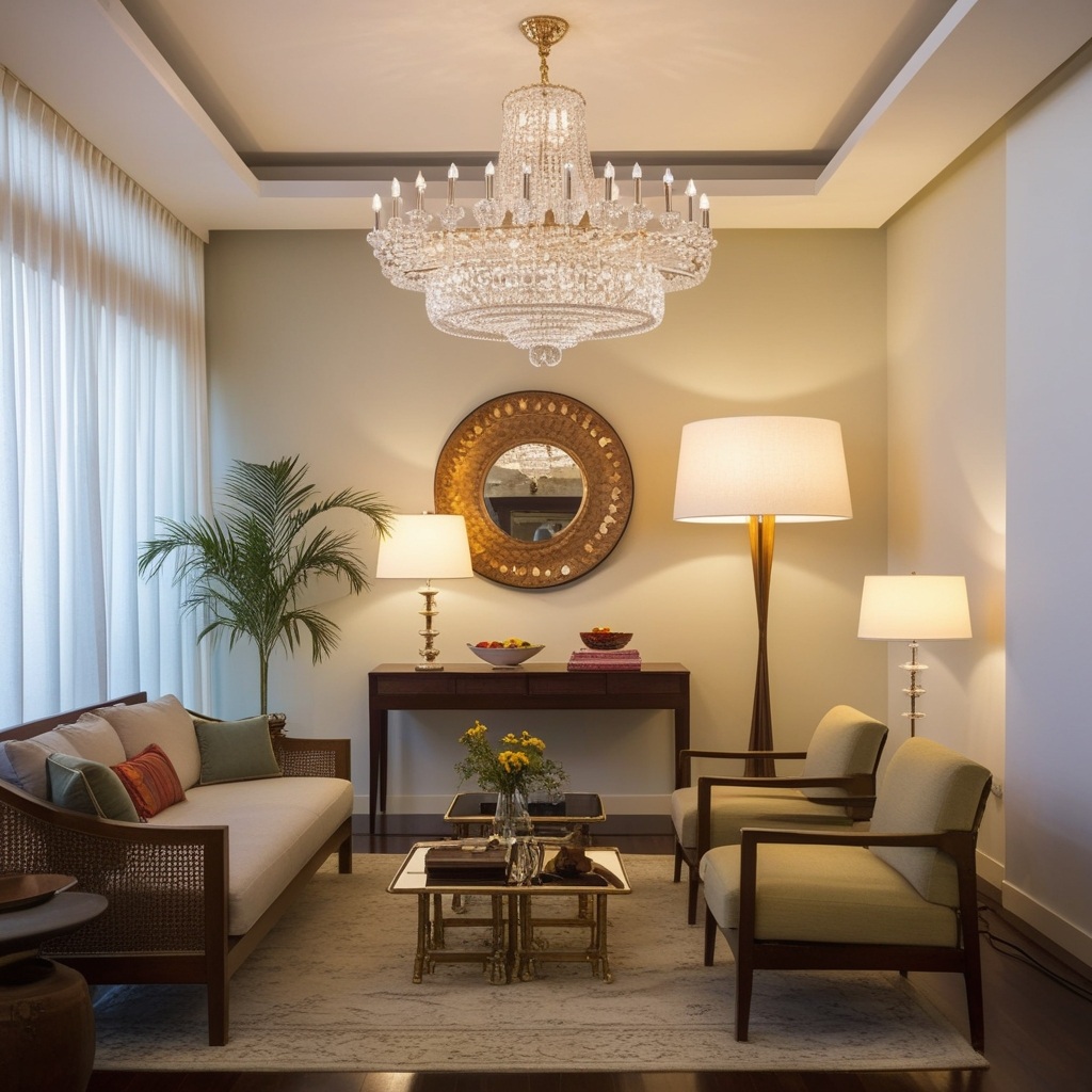 Best Living Room Interior Design Ideas India - Transform Your Space Today | Paintit.ai - 5