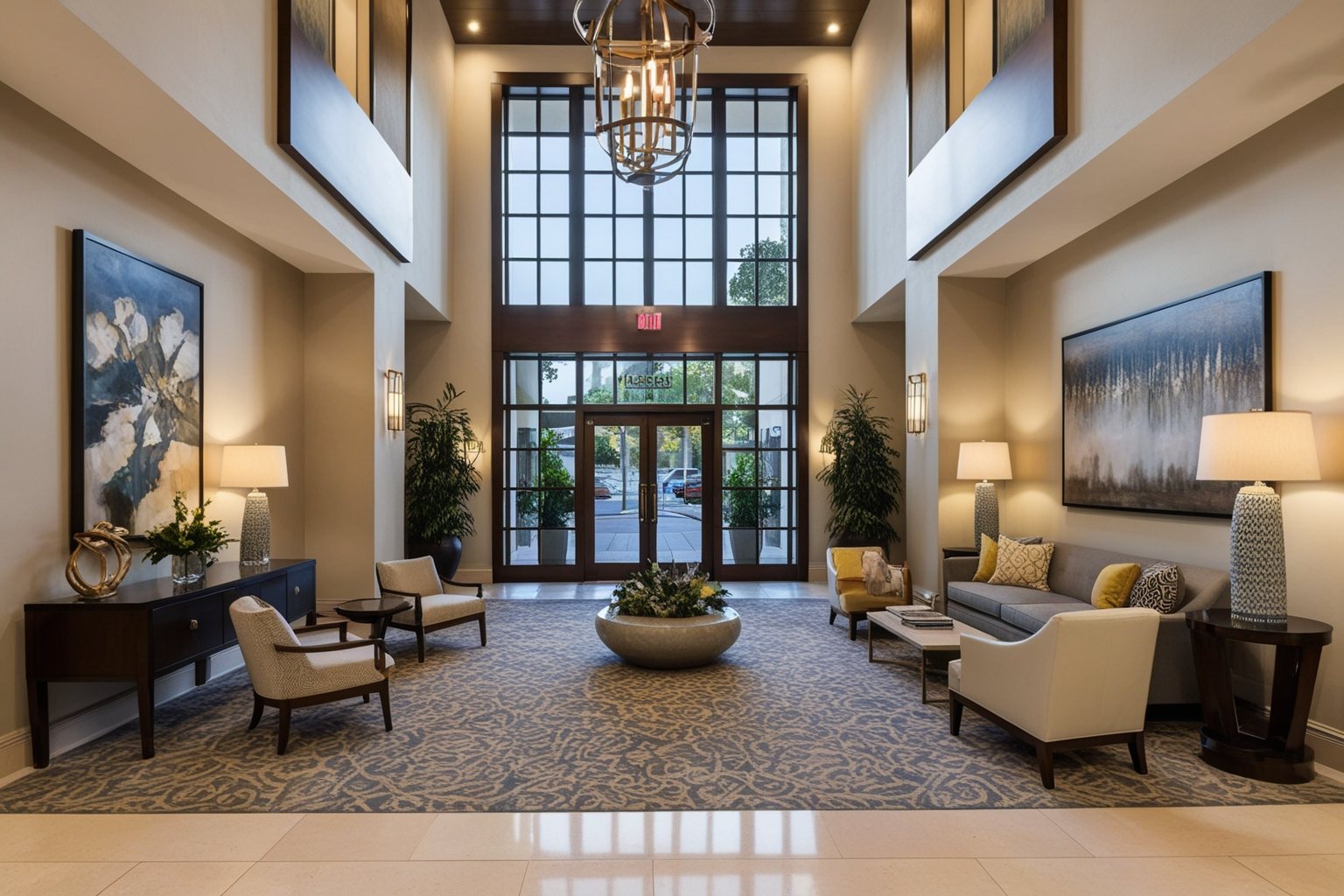 Best Lobby Interior Design Ideas - Transform Your Space | Paintit.ai - 1