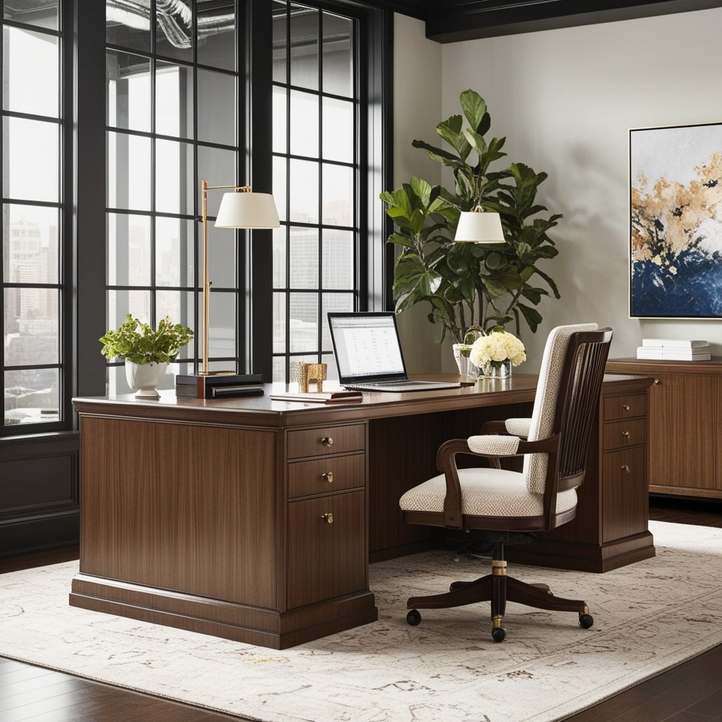 Top Luxury Office Interior Design Ideas - Transform Your Workspace | Paintit.ai - 2