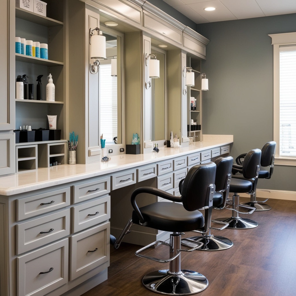 Best Makeup Studio Interior Design Ideas - Transform Your Space with Inspiration | Paintit.ai - 7