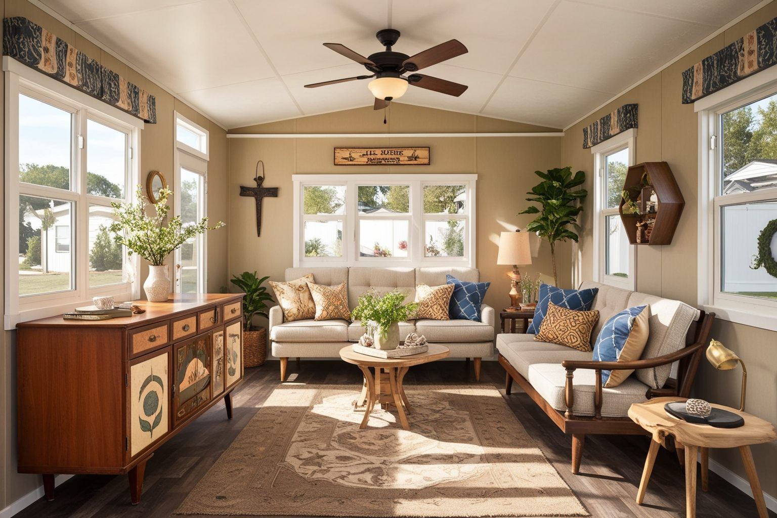 Top Mobile Home Interior Design Ideas – Transform Your Space | Paintit.ai - 1