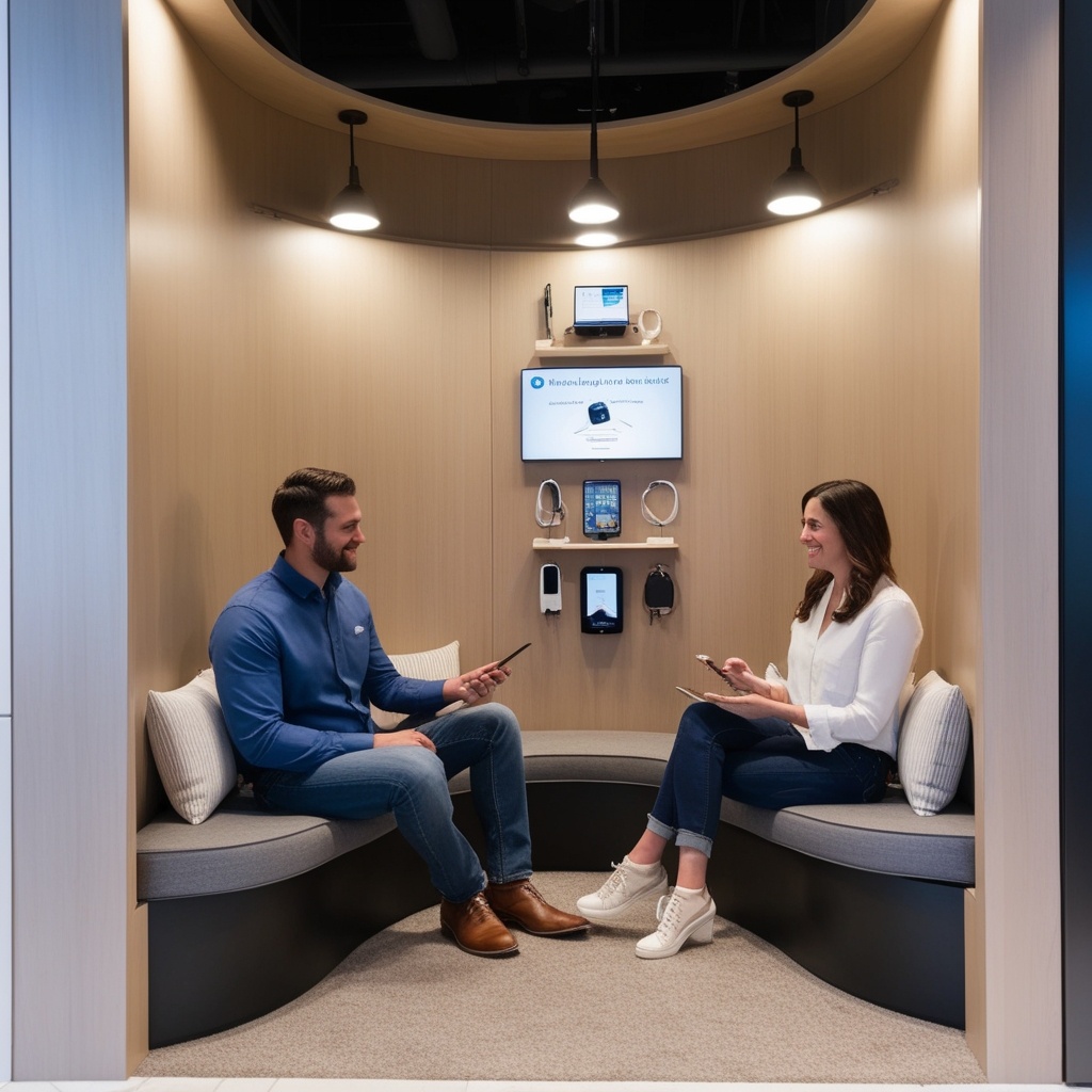 Best Mobile Shop Interior Design Ideas - Boost Your Sales | Paintit.ai - 22