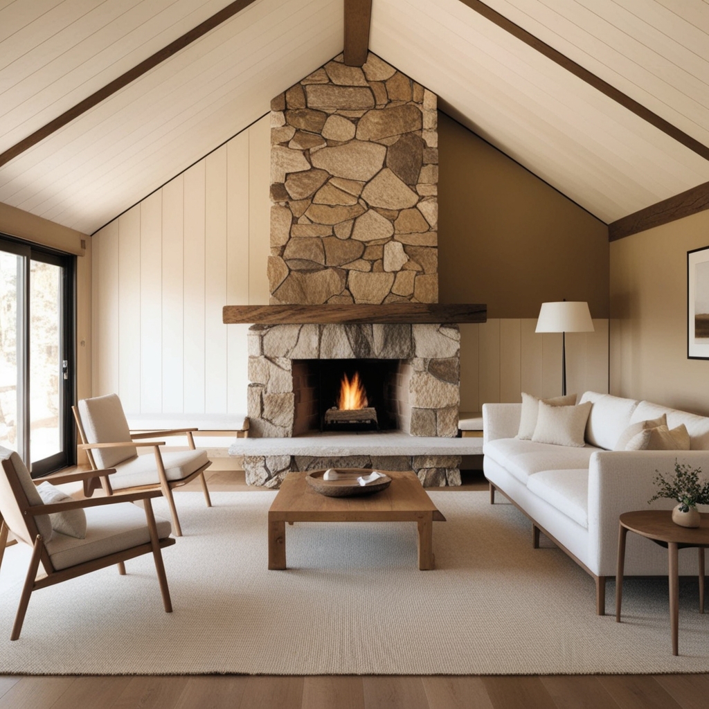 Modern Cabin Interior Design Ideas - Best solution from Paintit.ai - 3