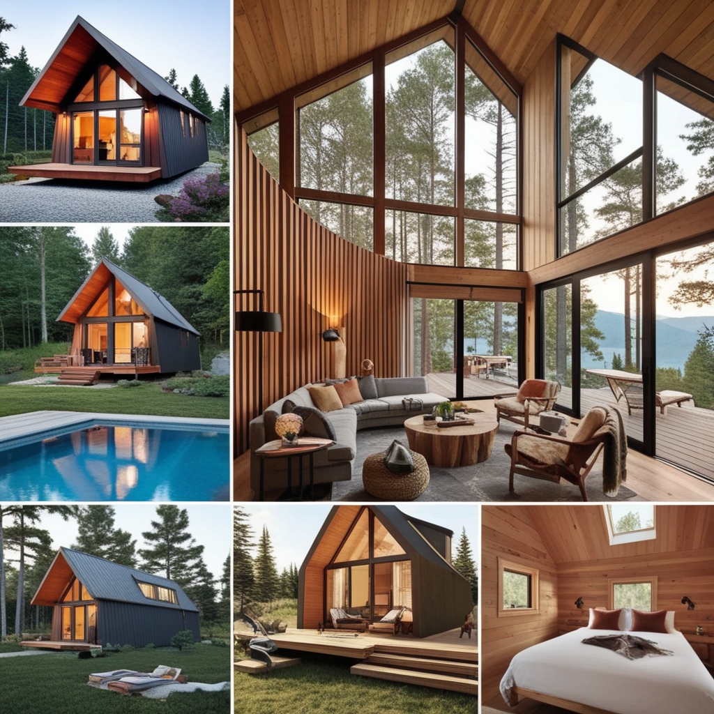Modern Cabin Interior Design Ideas - Best solution from Paintit.ai - 5