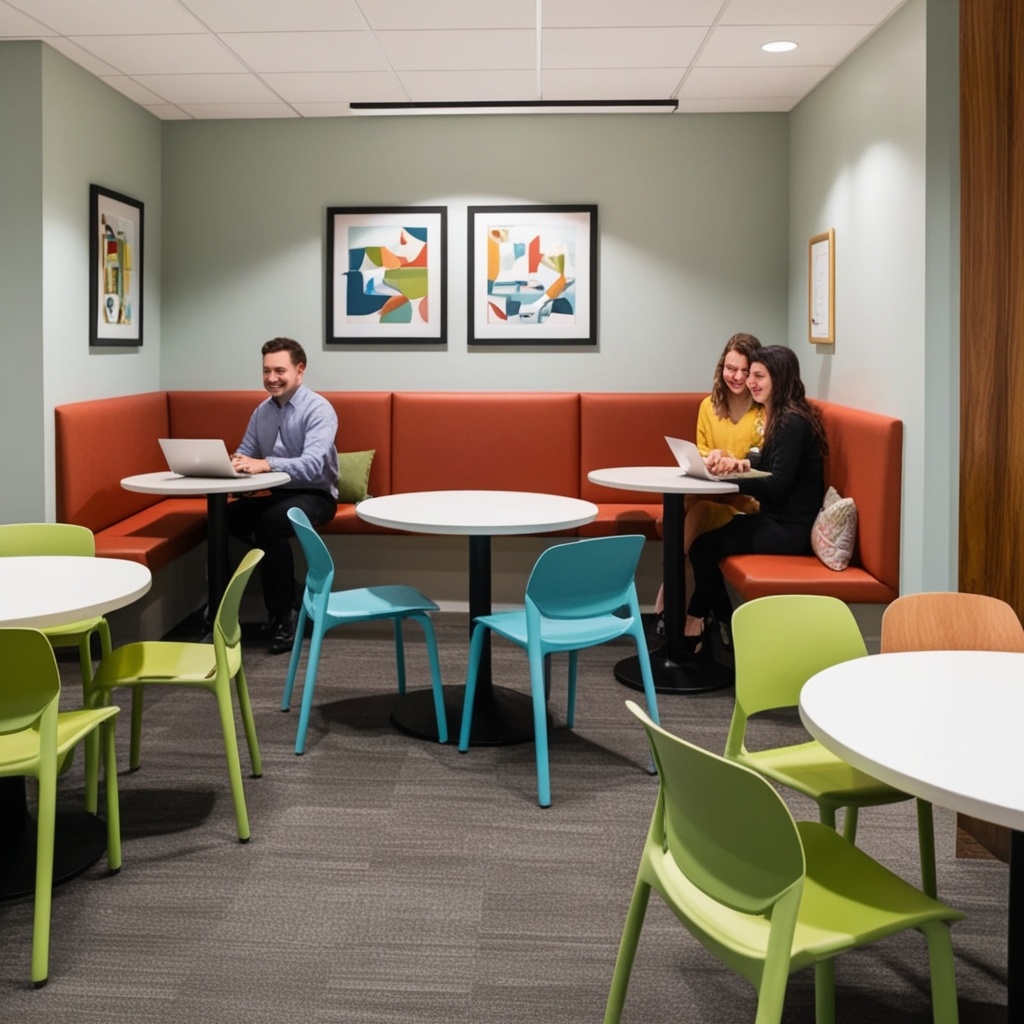 Top Modern Cafe Interior Design Ideas - Transform Your Space | Paintit.ai - 13